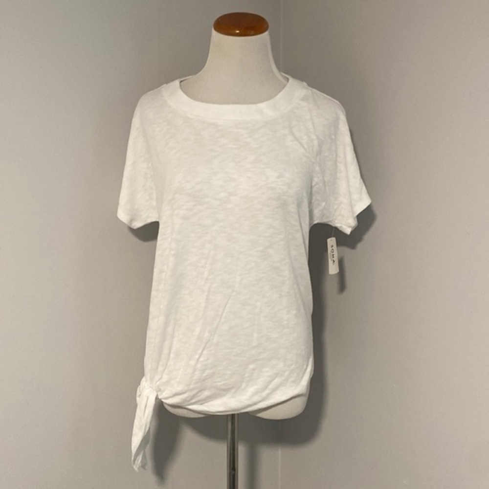 NWT Soma Weekend White Tie Tee